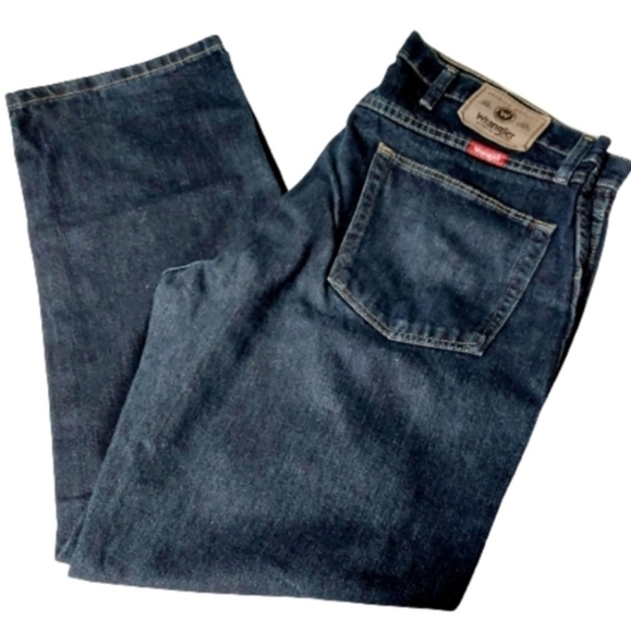 Wrangler Dark Denim Jeans 36 X‎ 29 - Picture 1 of 7